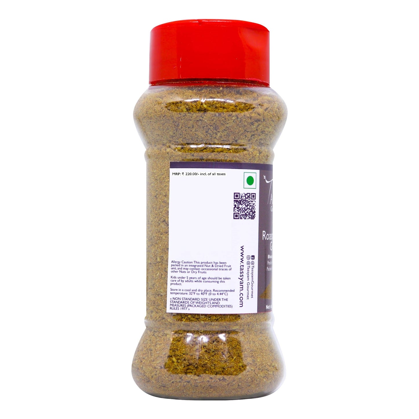 Bhuna Jeera 80g - Tassyam Organics
