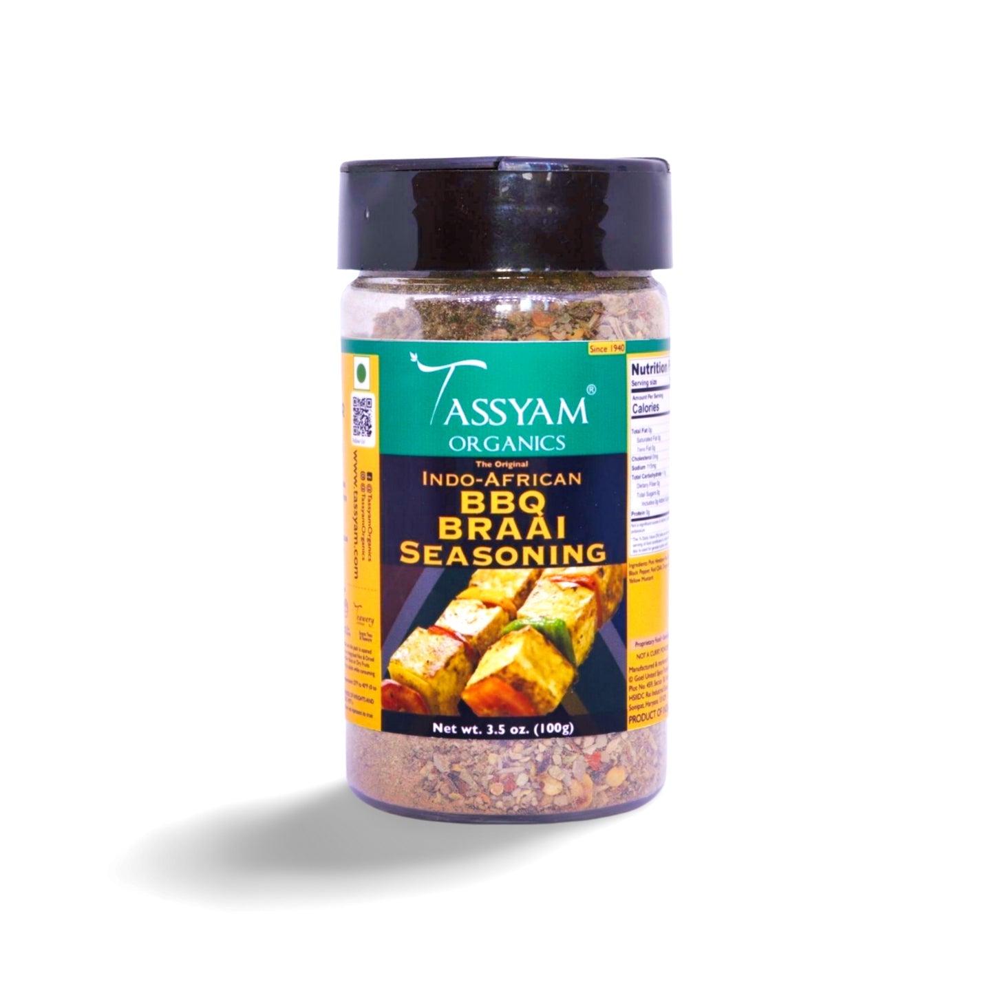 BRAAI Indo African Seasoning - Tassyam Organics