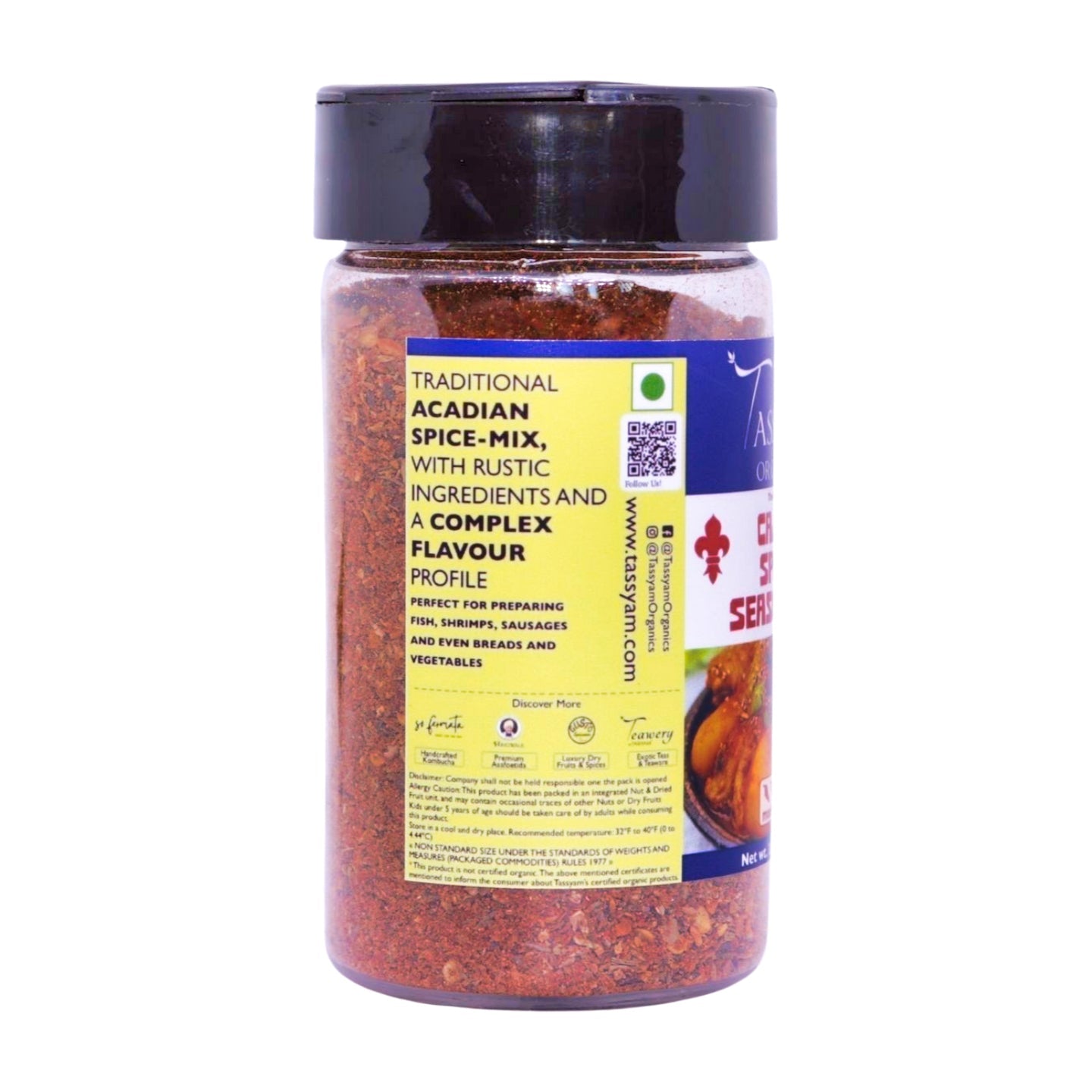 Cajun Spice Seasoning - Tassyam Organics