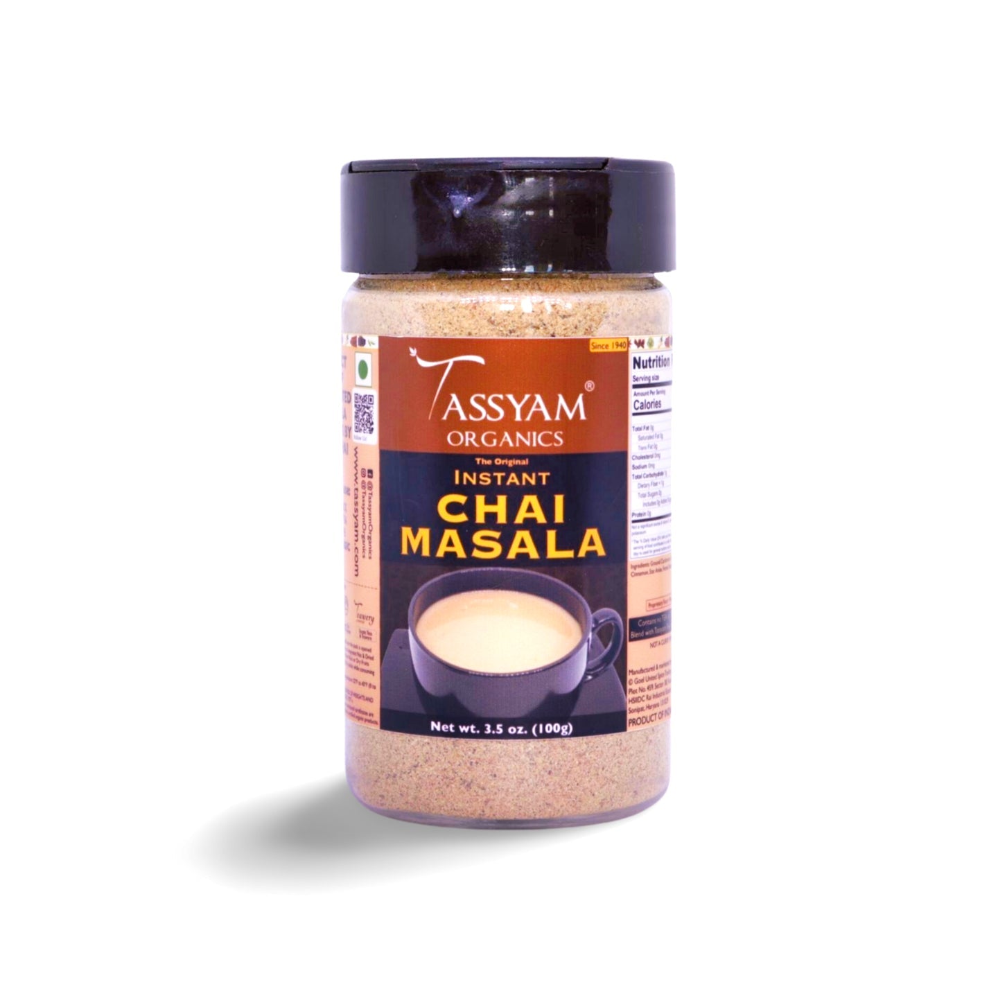Chai Masala - Tassyam Organics
