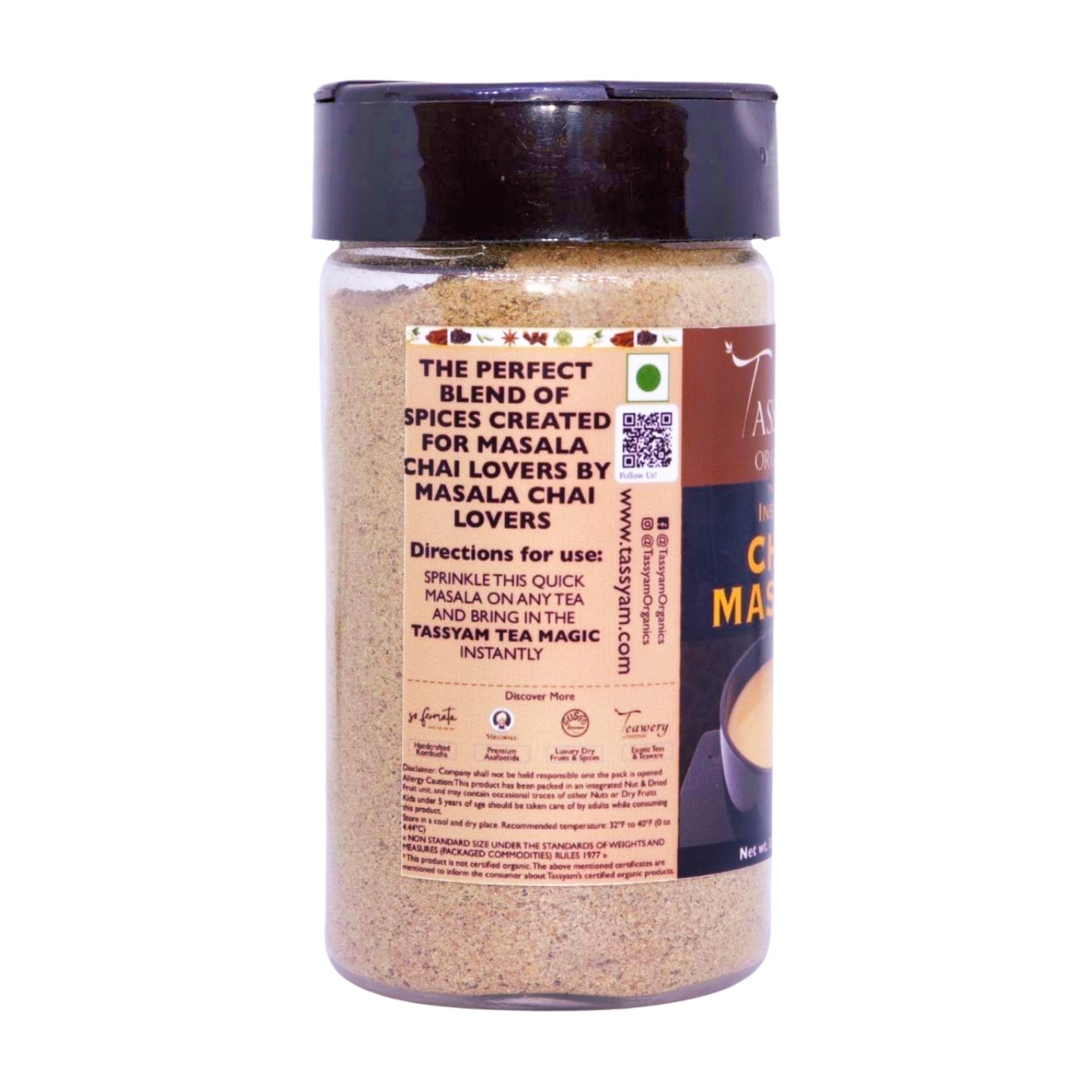 Chai Masala - Tassyam Organics