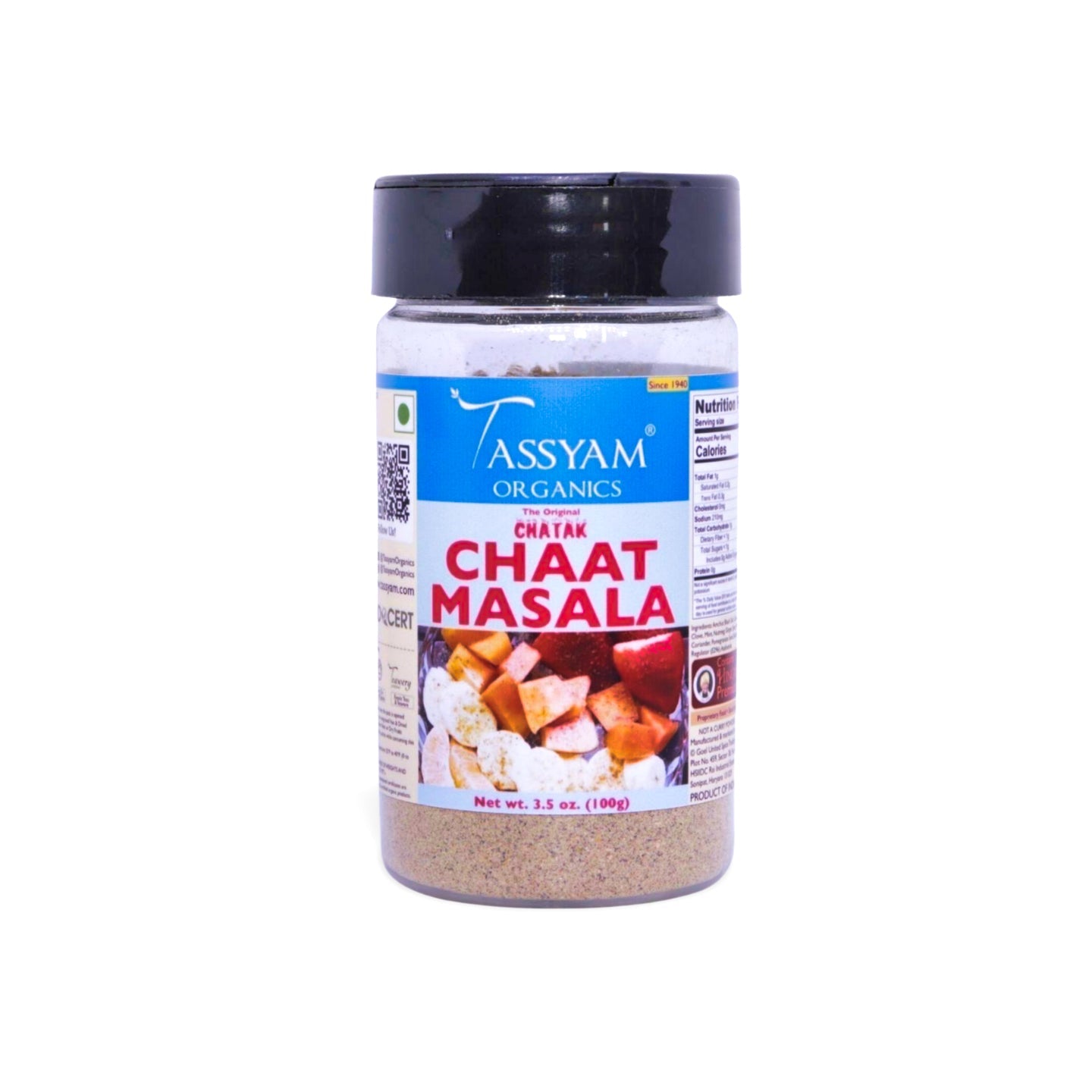 Chatak Chaat Masala - Tassyam Organics