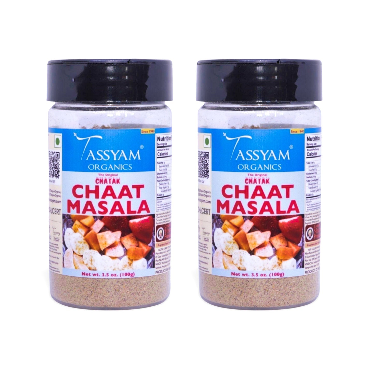 Chatak Chaat Masala - Tassyam Organics