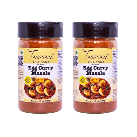 Egg Curry Masala - Tassyam Organics