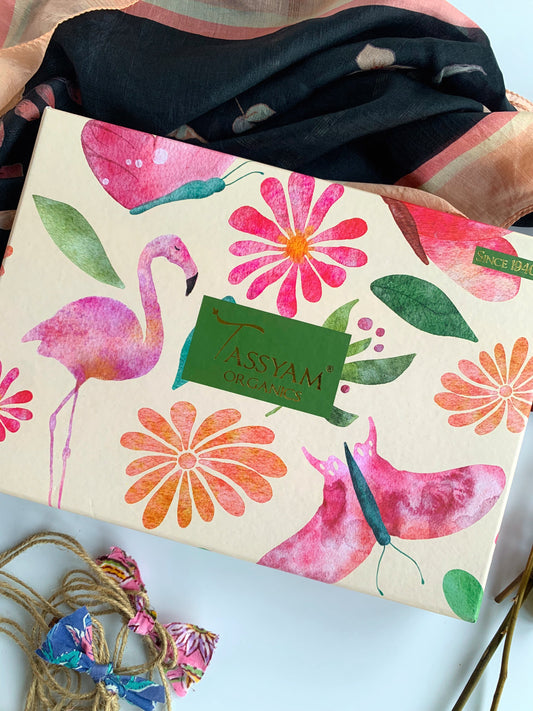 Flamingo Gift Set of 6 Orthodox Tea Blends - Tassyam Organics