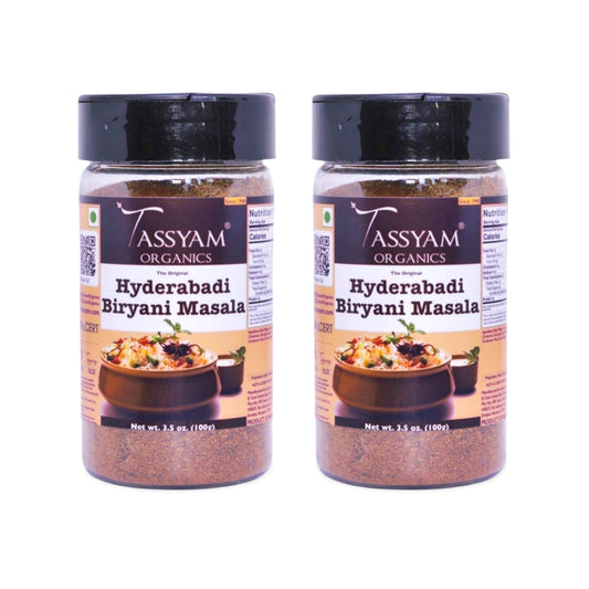 Handpounded Hyderabadi Biryani Masala - Tassyam Organics