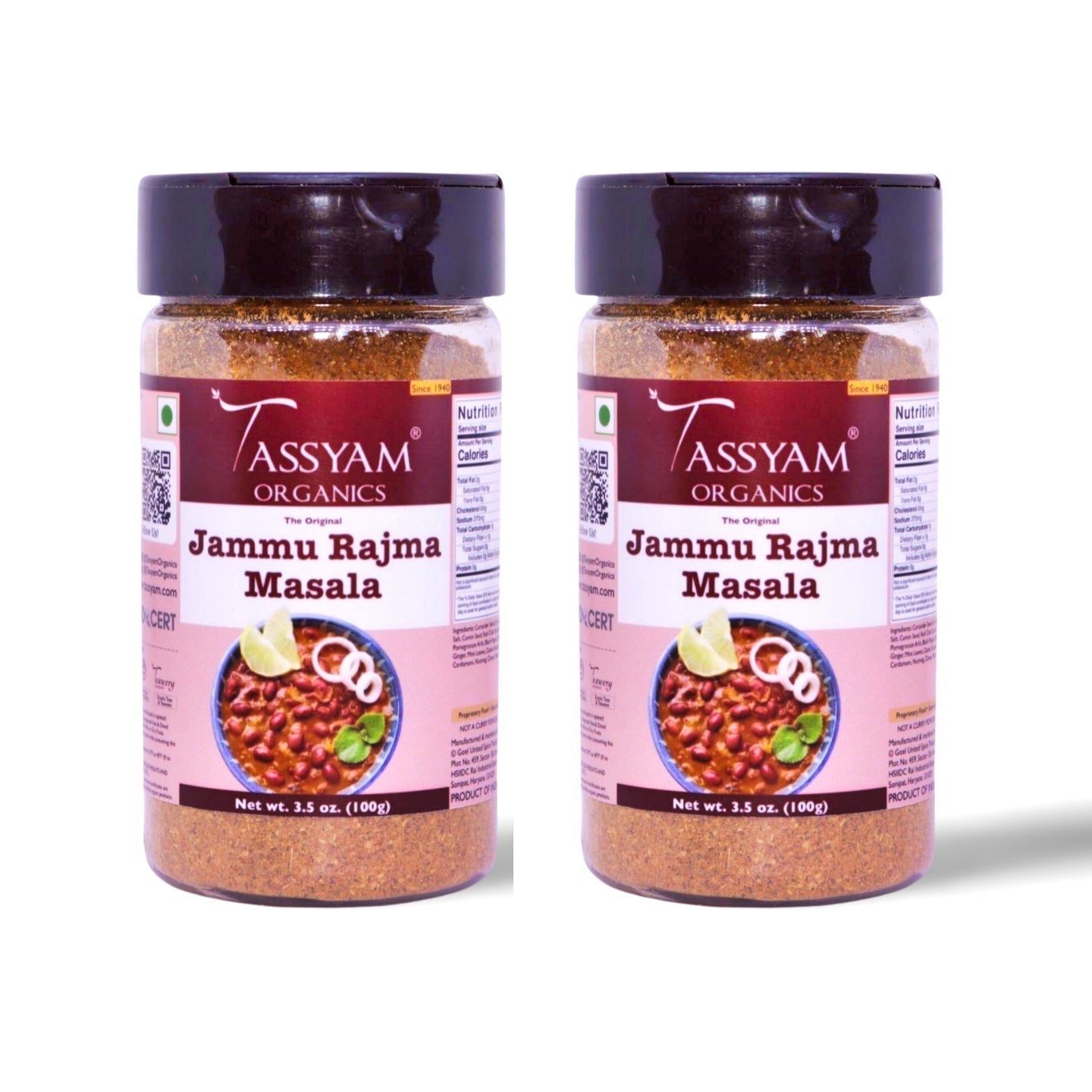 Jammu Rajma Masala - Tassyam Organics