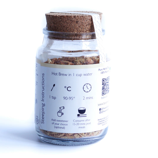 Jazzy Jasmine Herbal Tea - Tassyam Organics