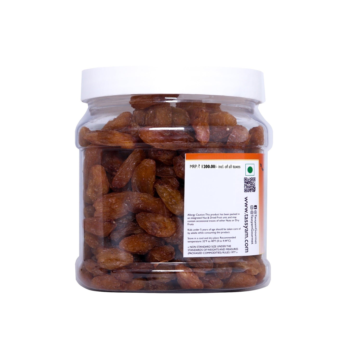 Munakka Raisins - Tassyam Organics