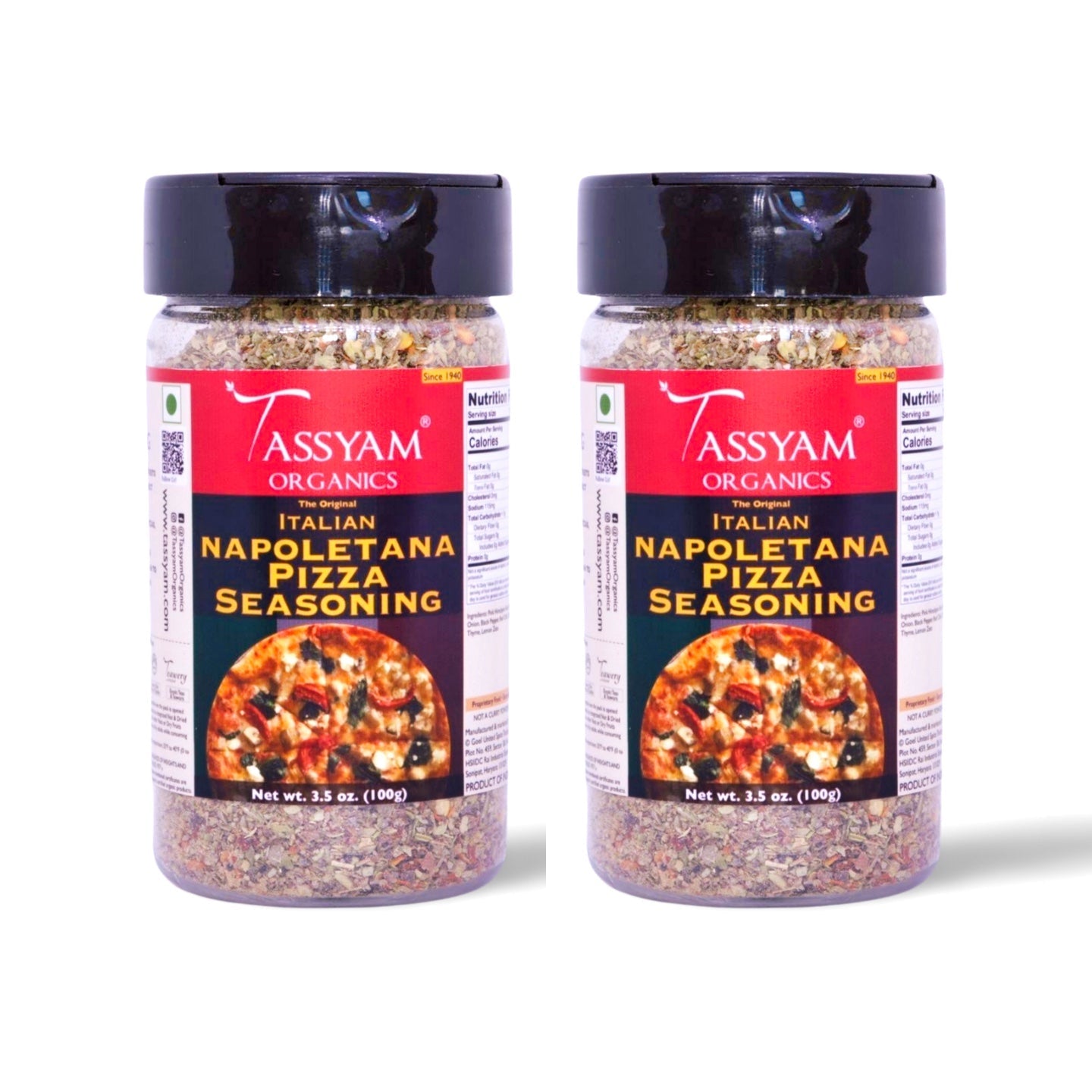 Napoletana Pizza Seasoning - Tassyam Organics
