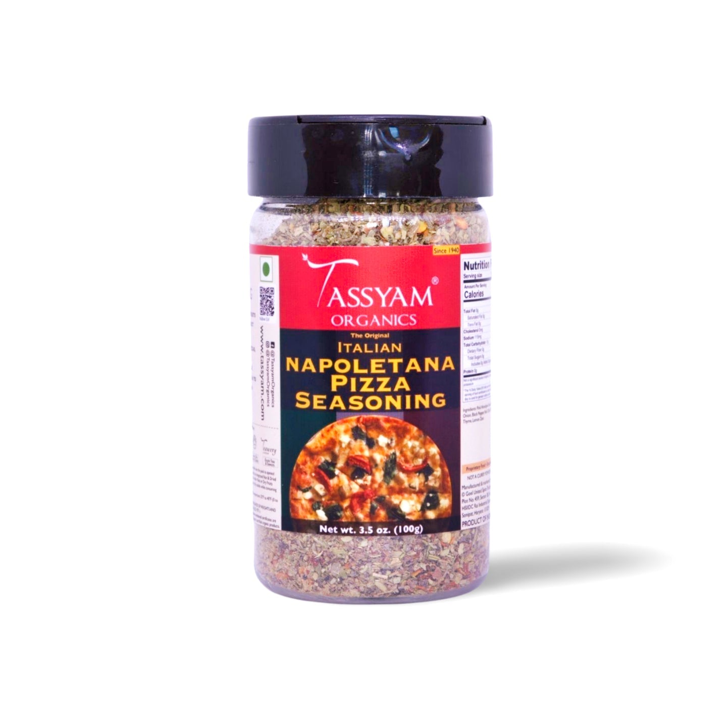 Napoletana Pizza Seasoning - Tassyam Organics