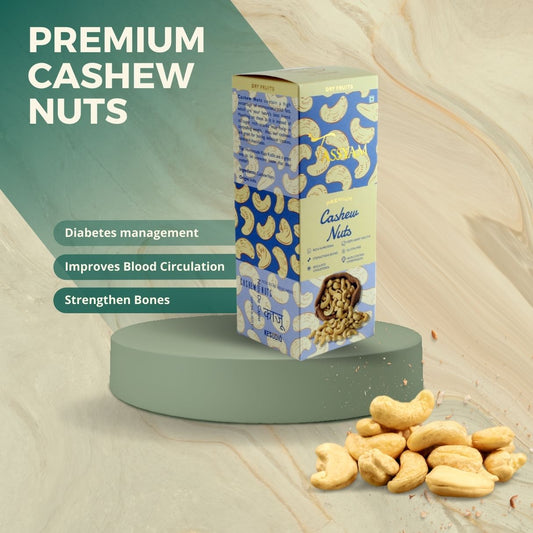 Premium Cashews w240 Grade - Tassyam Organics