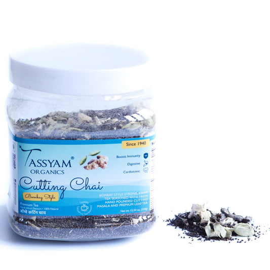 Strong Bombay Cutting Tea | Chai - Tassyam Organics