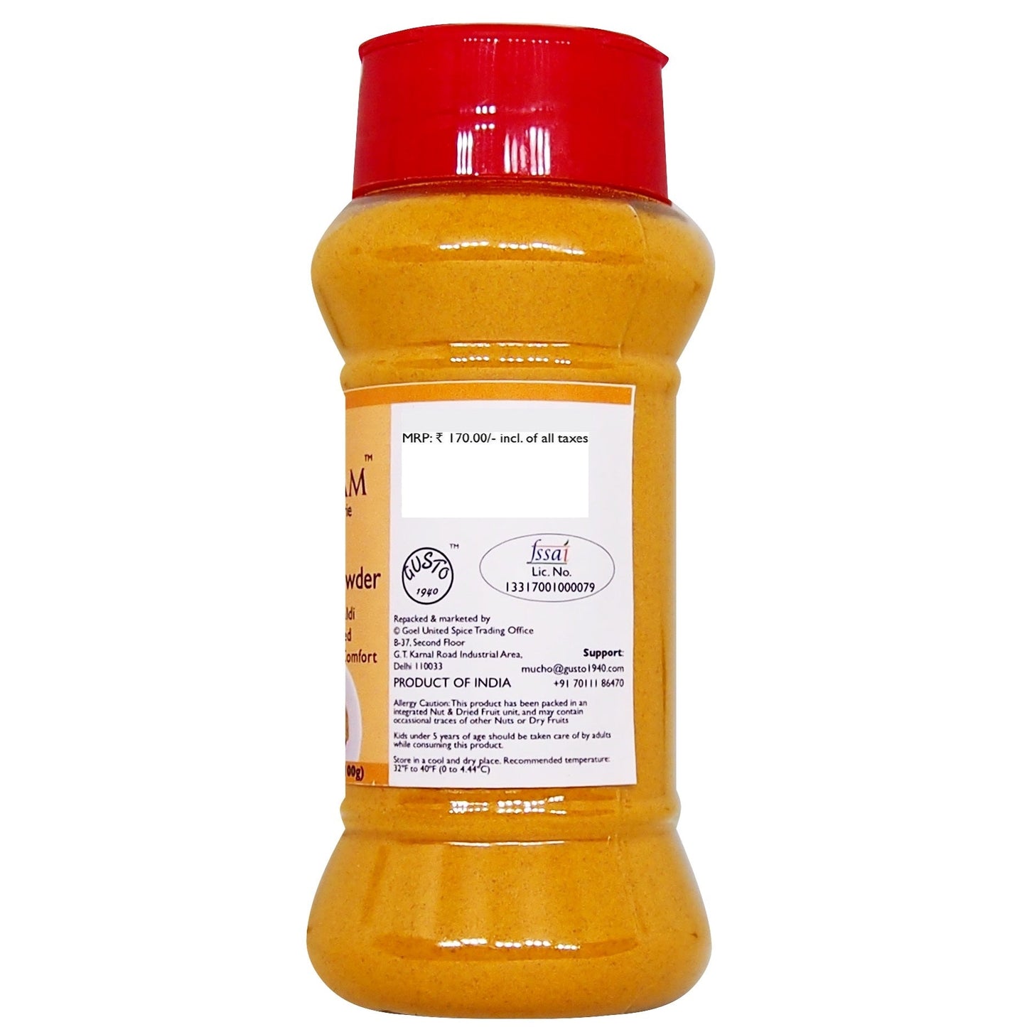 Turmeric Powder - Tassyam Organics