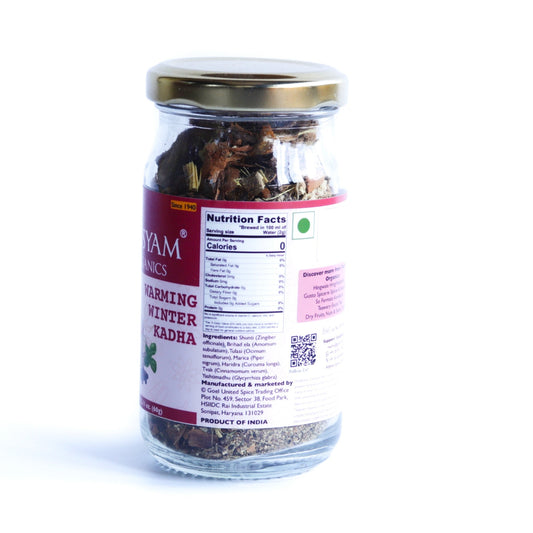 Warming Winter Kadha 60g | with Mulethi, Spices & Jadibootis - Tassyam Organics