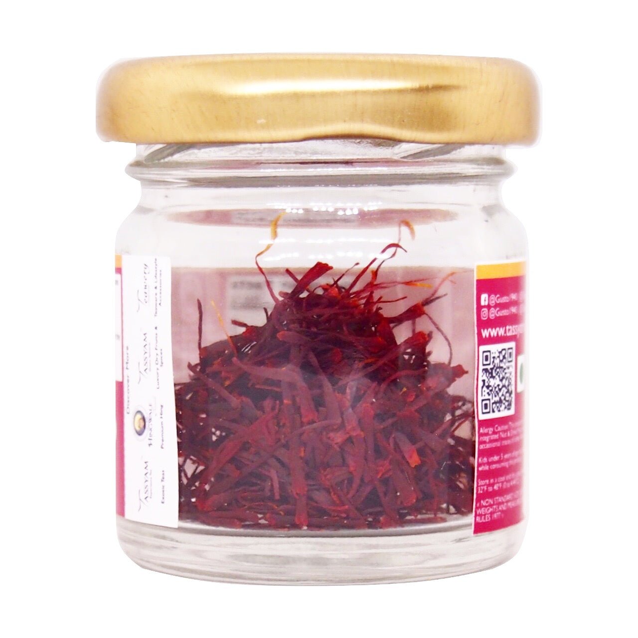 A Grade Saffron Strands - Tassyam Organics