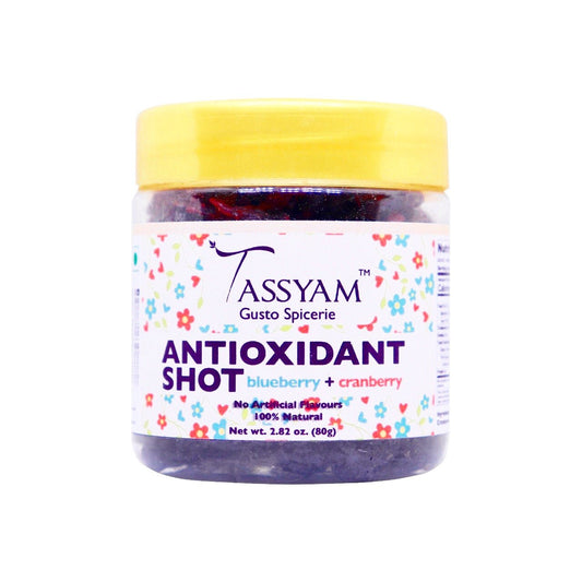 Anti Oxidant Berry Shot Blueberry + Cranberry - Tassyam Organics