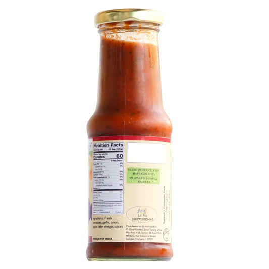 Arrabbiata Pasta Sauce 200g - Made on Order - Tassyam Organics