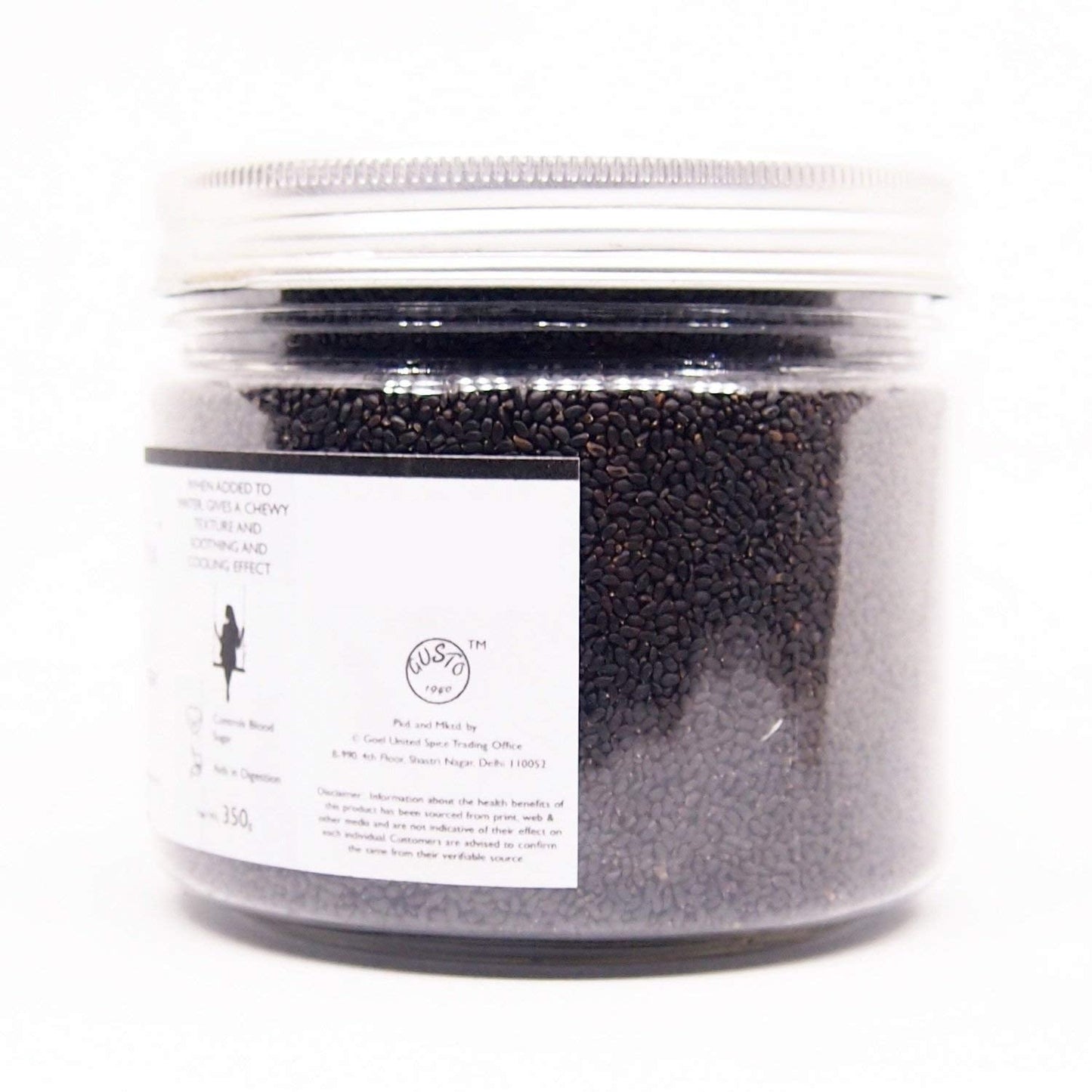 Basil Seeds 350 Grams | Sabja - Tassyam Organics