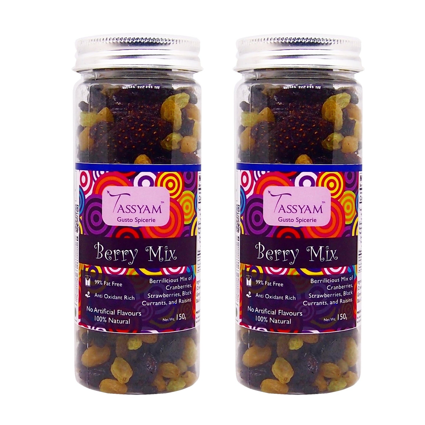 Berry Mix Cranberries, Strawberries, Currants - Tassyam Organics