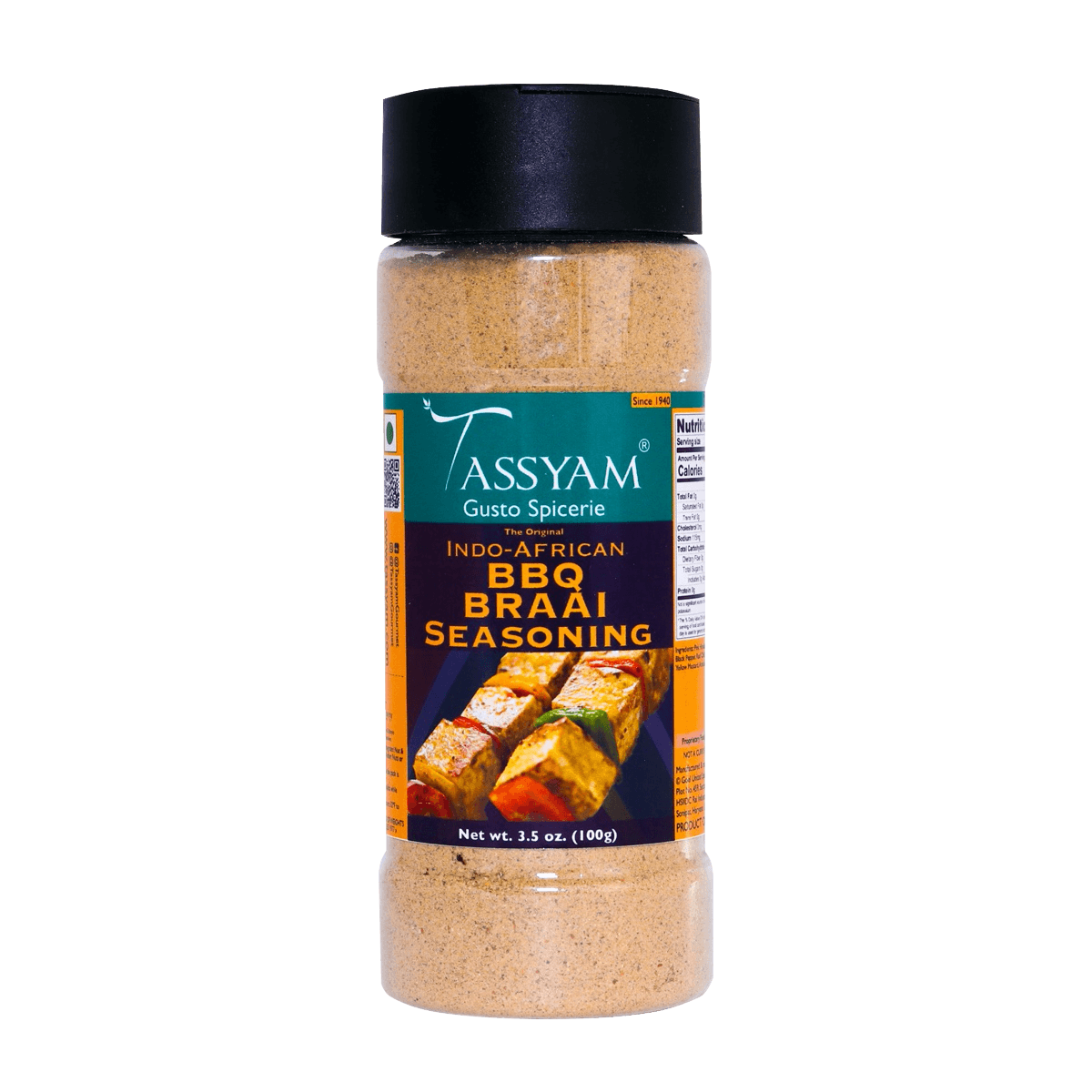 BRAAI Indo African Seasoning - Tassyam Organics
