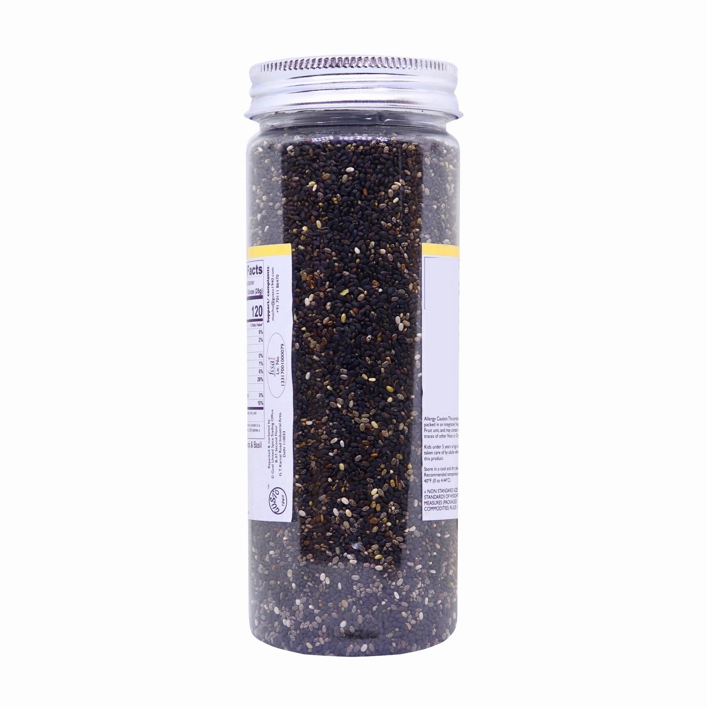Bubble Seeds - Chia & Basil Seed Mix (200g) - Tassyam Organics