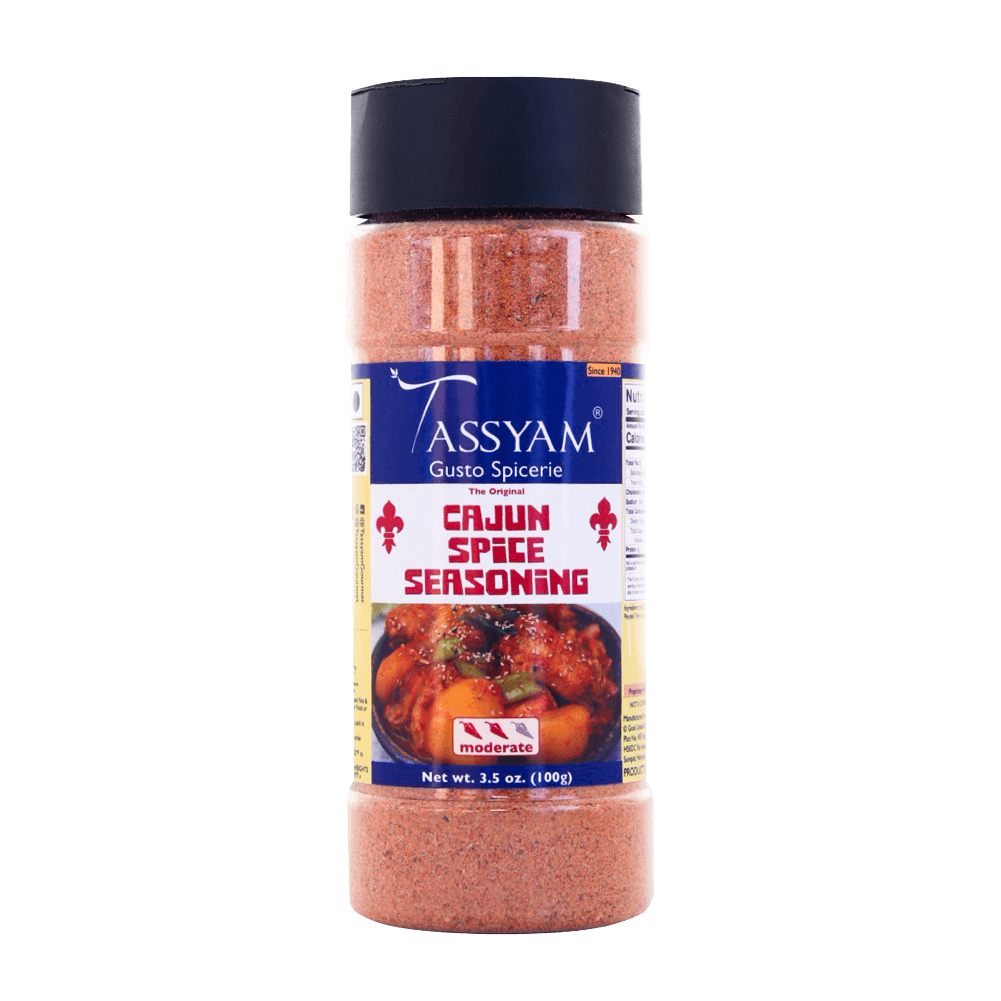 Cajun Spice Seasoning - Tassyam Organics