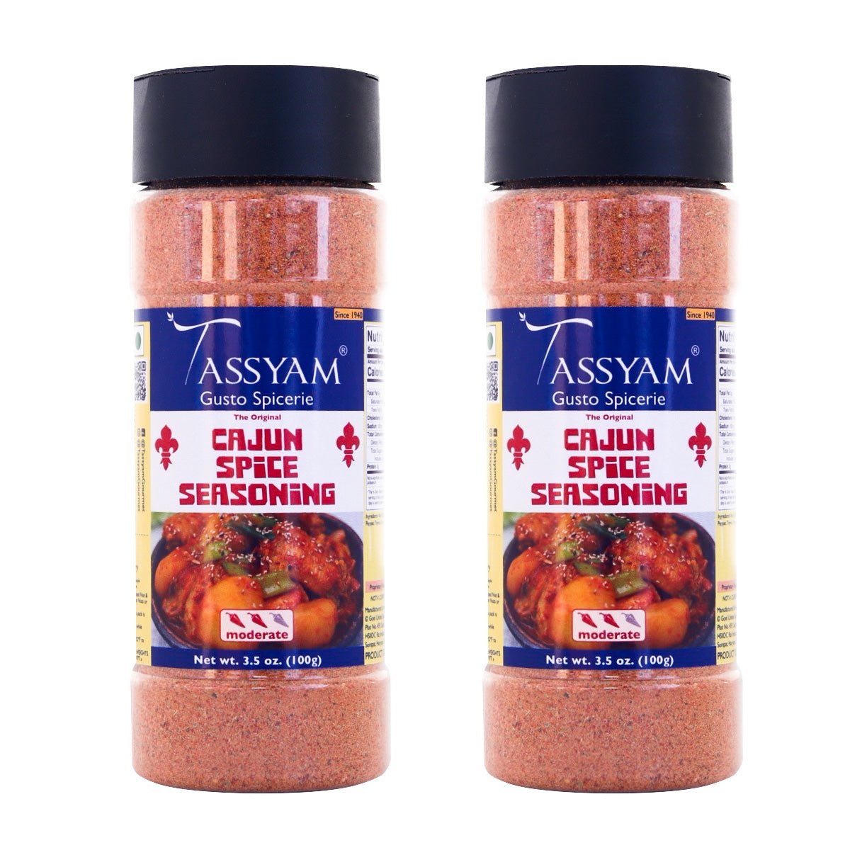 Cajun Spice Seasoning - Tassyam Organics