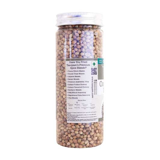 Certified 100% Organic Coriander Seeds - Tassyam Organics