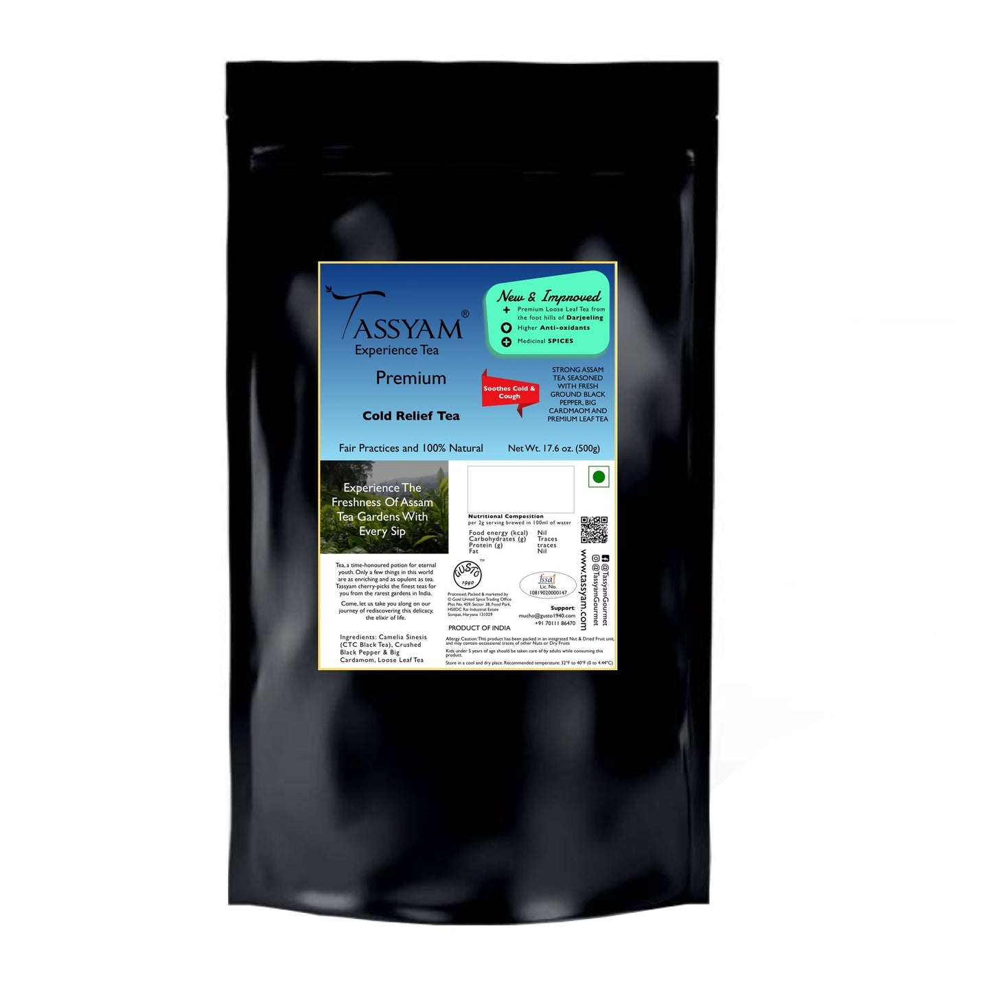 Cold Relief Tea - Tassyam Organics