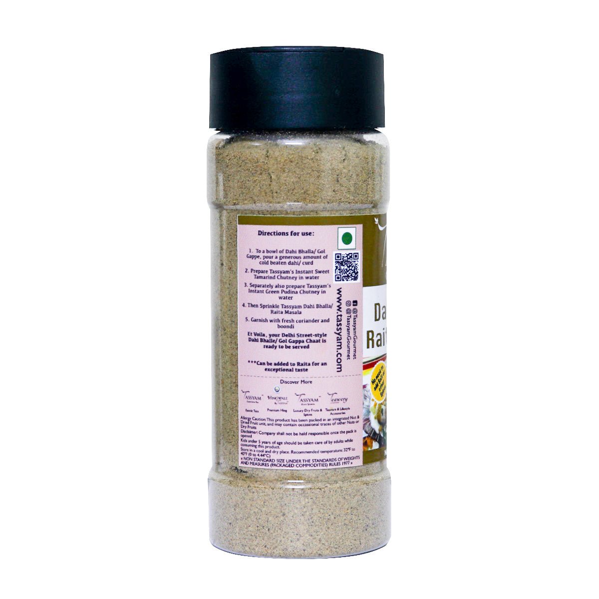 Dahi Bhalla Raita Masala - Tassyam Organics