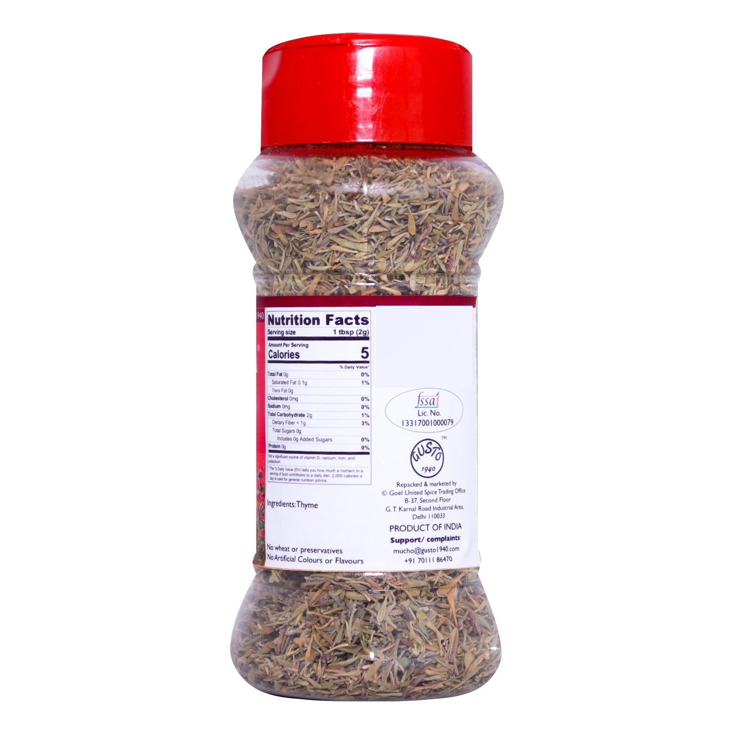 Dried Thyme - Tassyam Organics