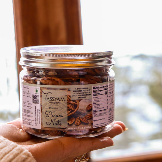 Exotic Pecan Nuts 200g - Tassyam Organics