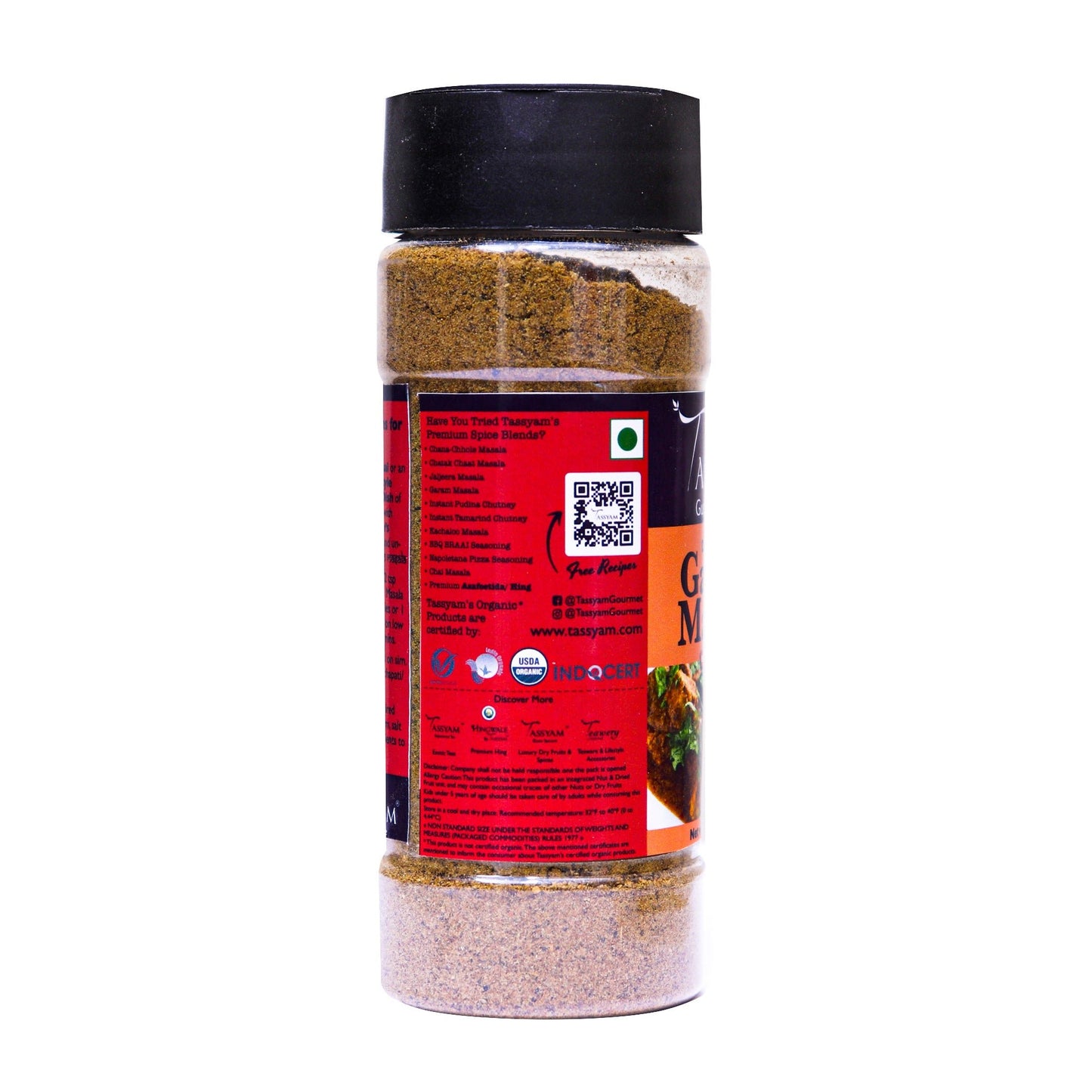 Extra Intense Garam Masala - Tassyam Organics