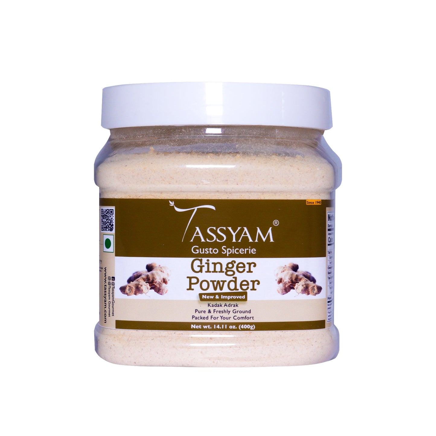 Ginger Powder - Tassyam Organics