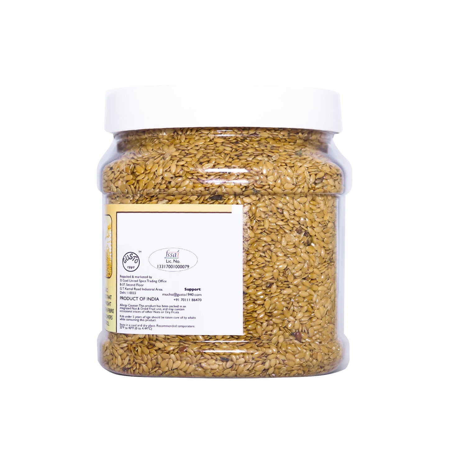 Golden Flax Seeds 750g - Tassyam Organics