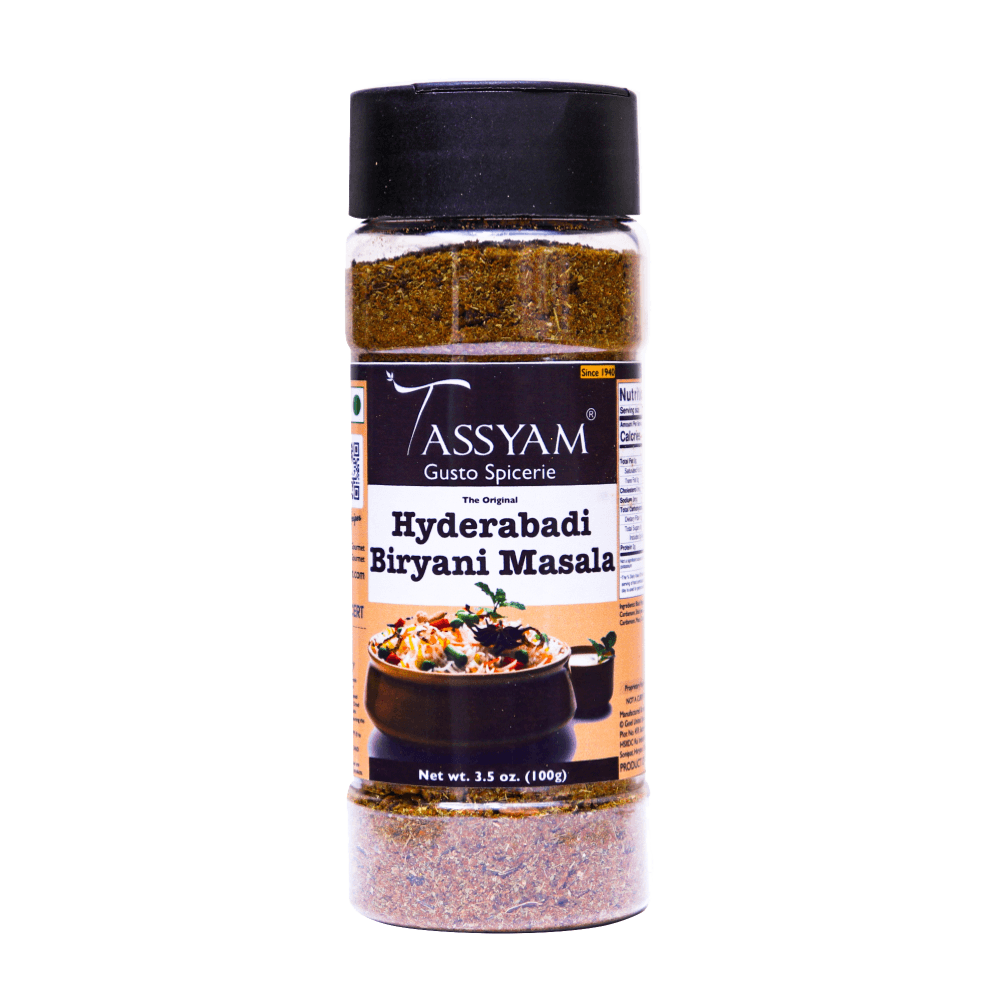 Handpounded Hyderabadi Biryani Masala - Tassyam Organics