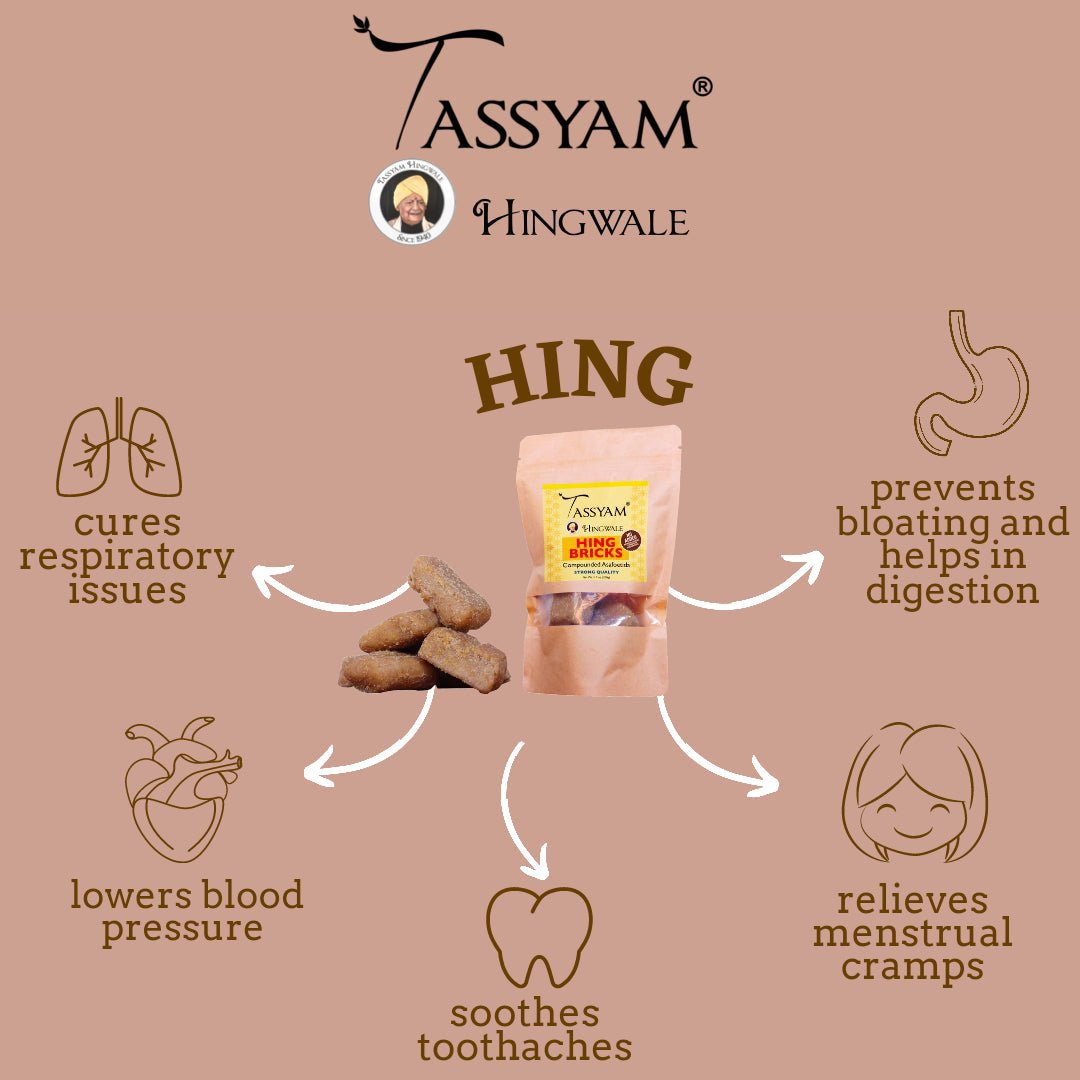 Hing Bricks - Tassyam Organics