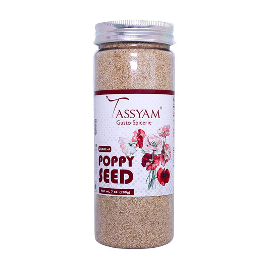 Imported Poppy Seeds 200g - Tassyam Organics