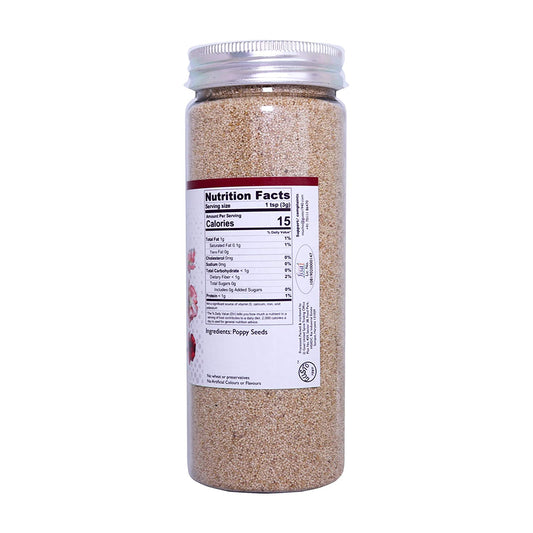 Imported Poppy Seeds 200g - Tassyam Organics