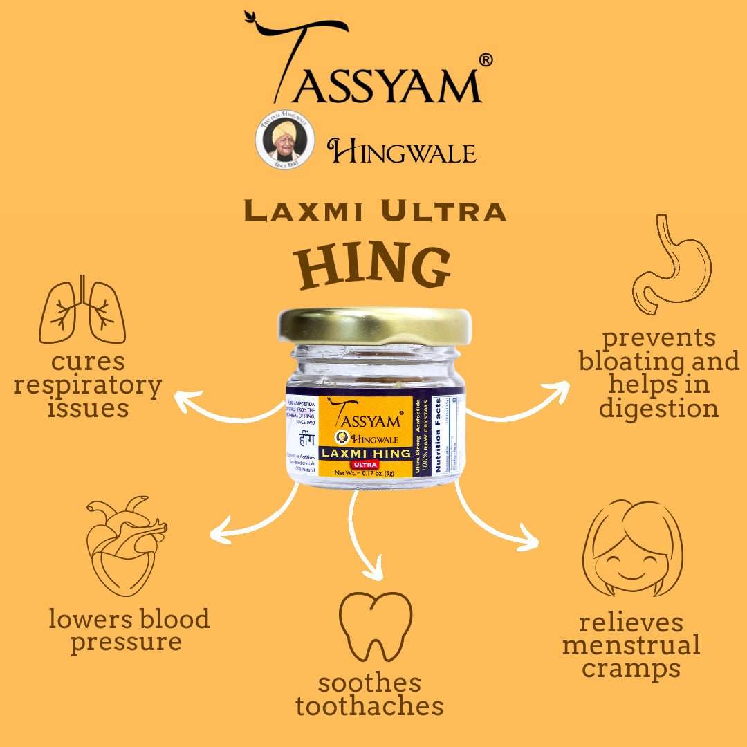 Laxmi Chand ULTRA Raw Hing Crystals - Tassyam Organics