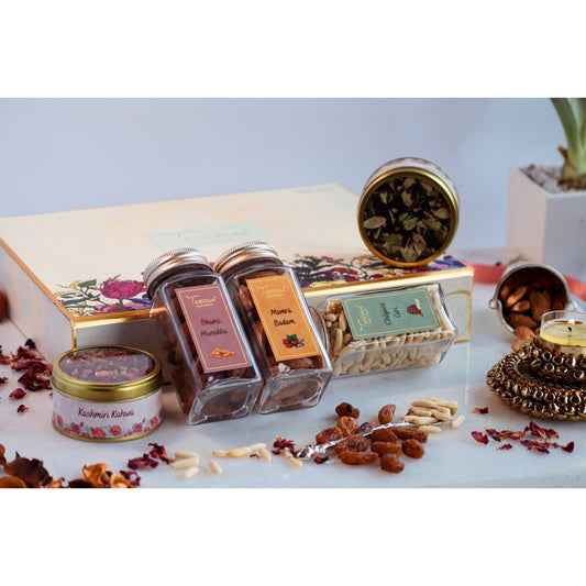 Luxury Gift Set of Rich Dry Fruits - Tassyam Organics