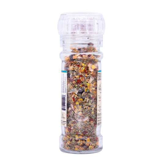 Milano Pizza Seasoning 35g Grinder Bottle - Tassyam Organics