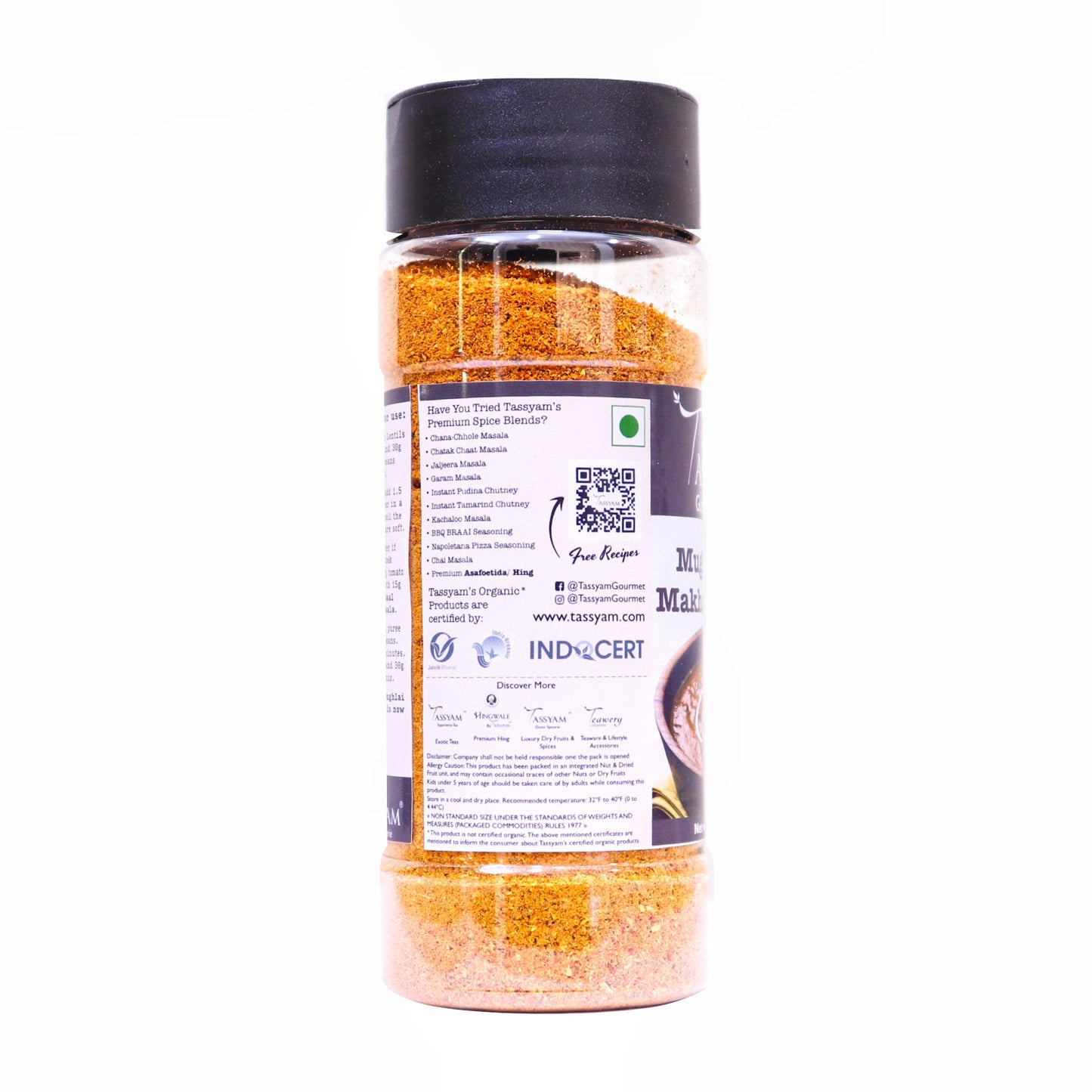 Mughlai Daal Makhani Masala - Tassyam Organics