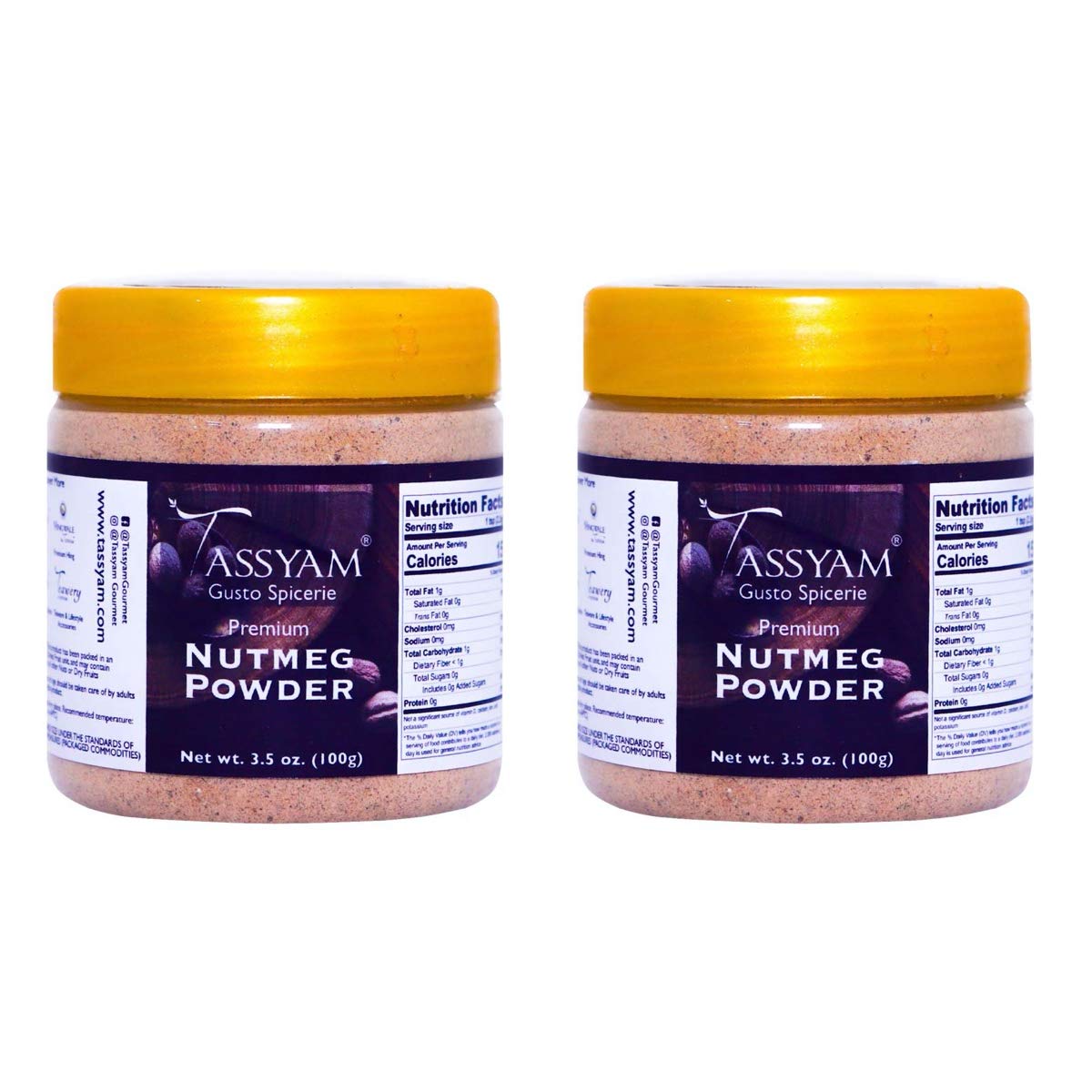 Nutmeg Powder - Tassyam Organics