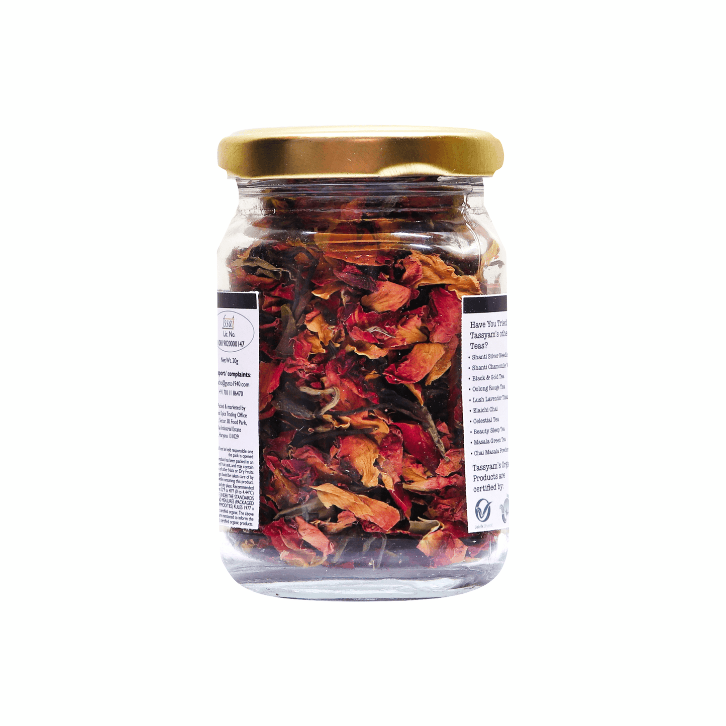 Oolong Rouge Tea - Tassyam Organics