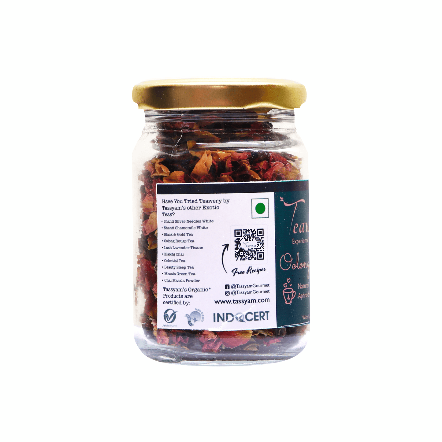 Oolong Rouge Tea - Tassyam Organics