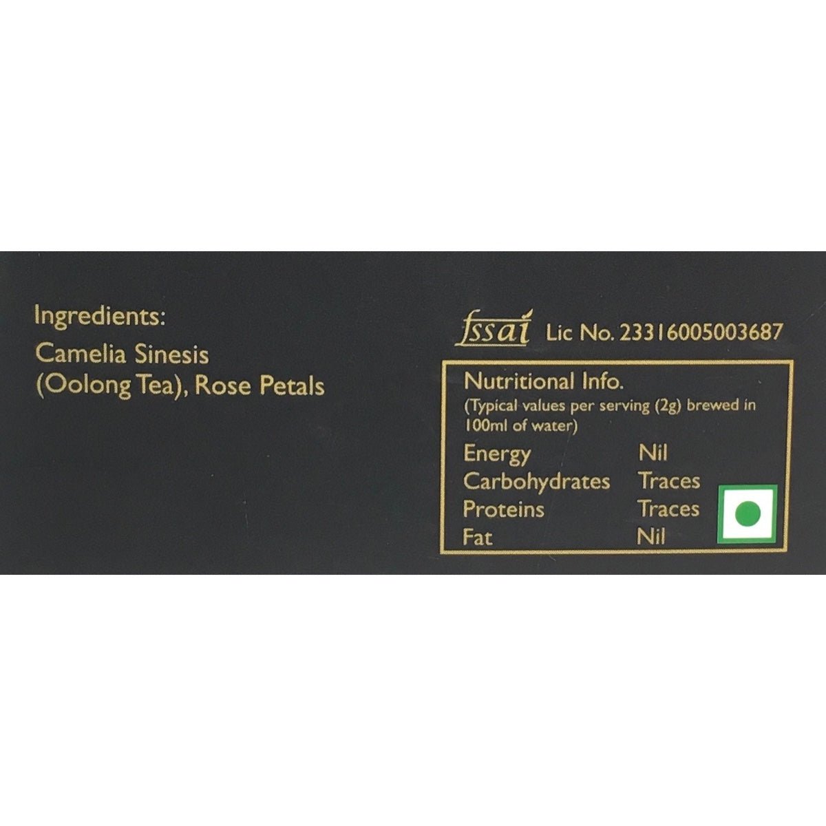 Oolong Rouge Tea - Tassyam Organics