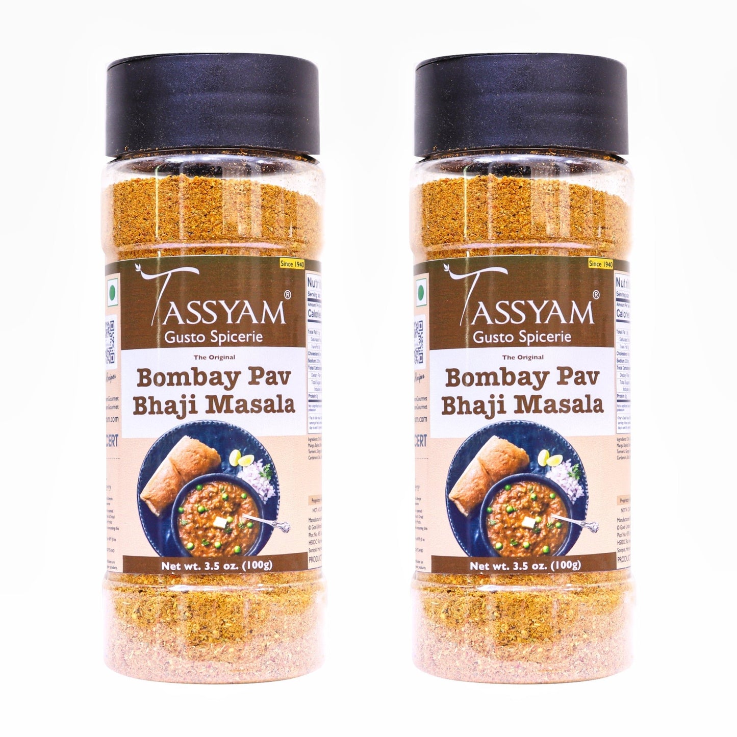 Pav Bhaji Masala - Tassyam Organics
