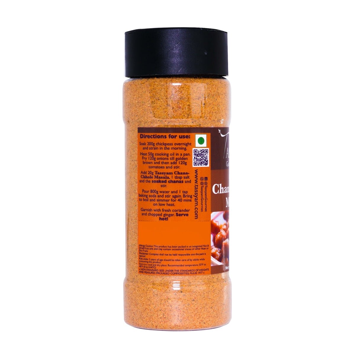 Pindi Chana Chhole Masala - Tassyam Organics